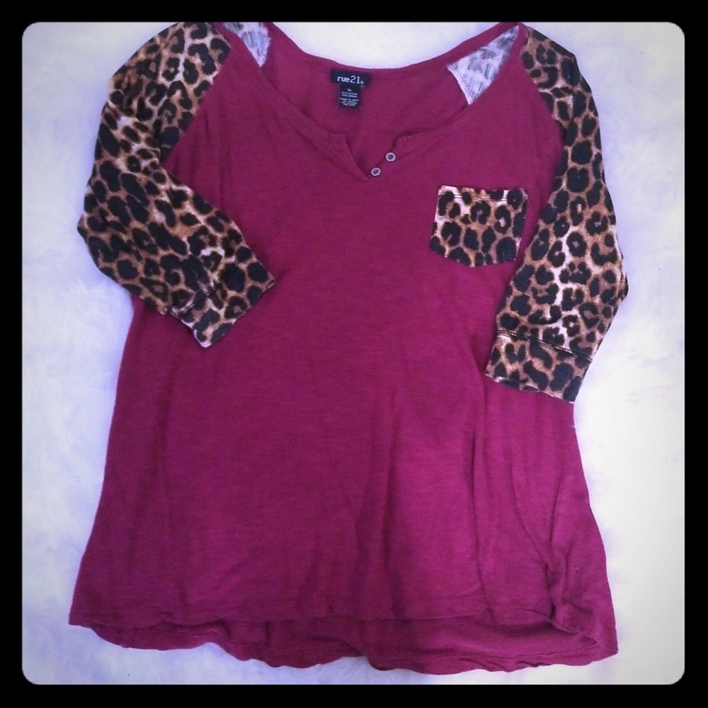 3/4 sleeve tee